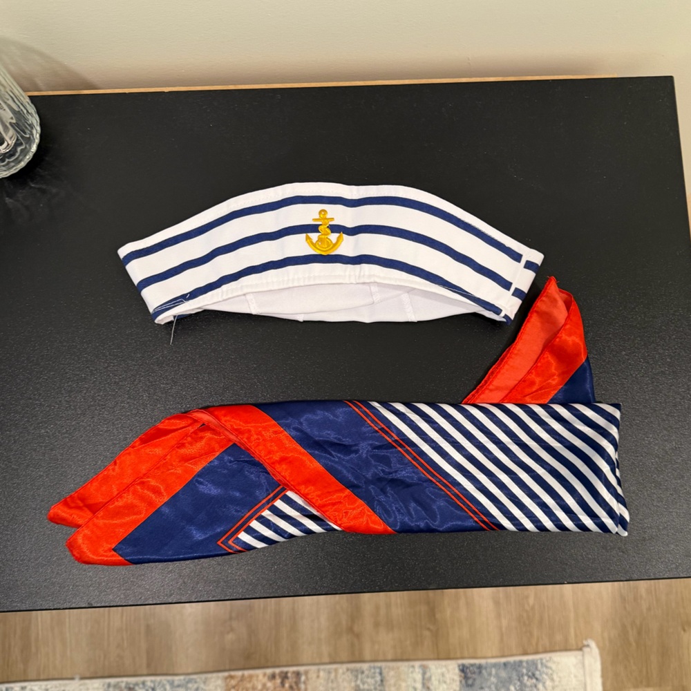 Sailor Hat and Scarf
